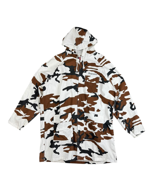 Supreme Camo Twill Zip Parka FW16