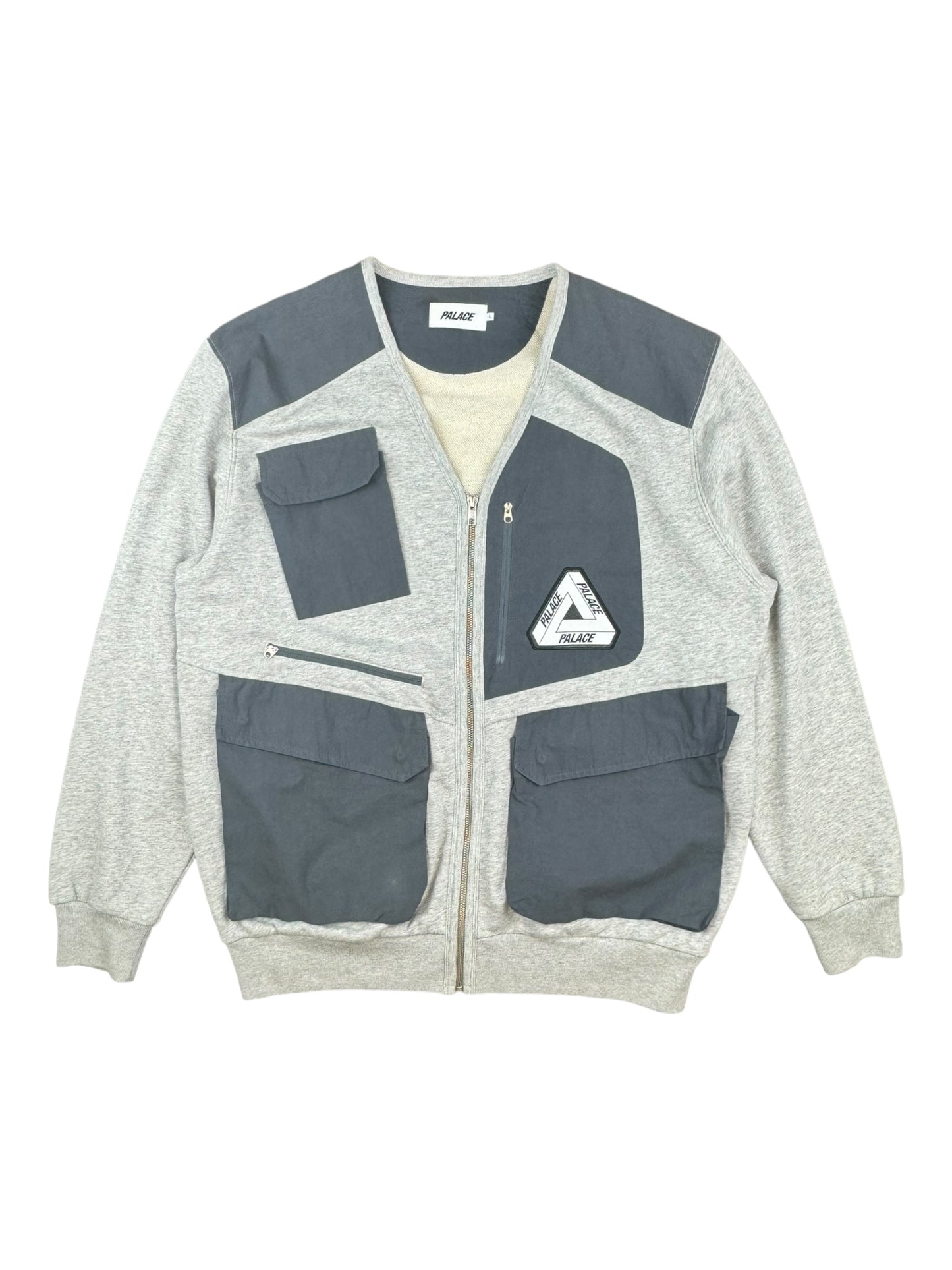 Palace Utility Zip Front Panel Sweat