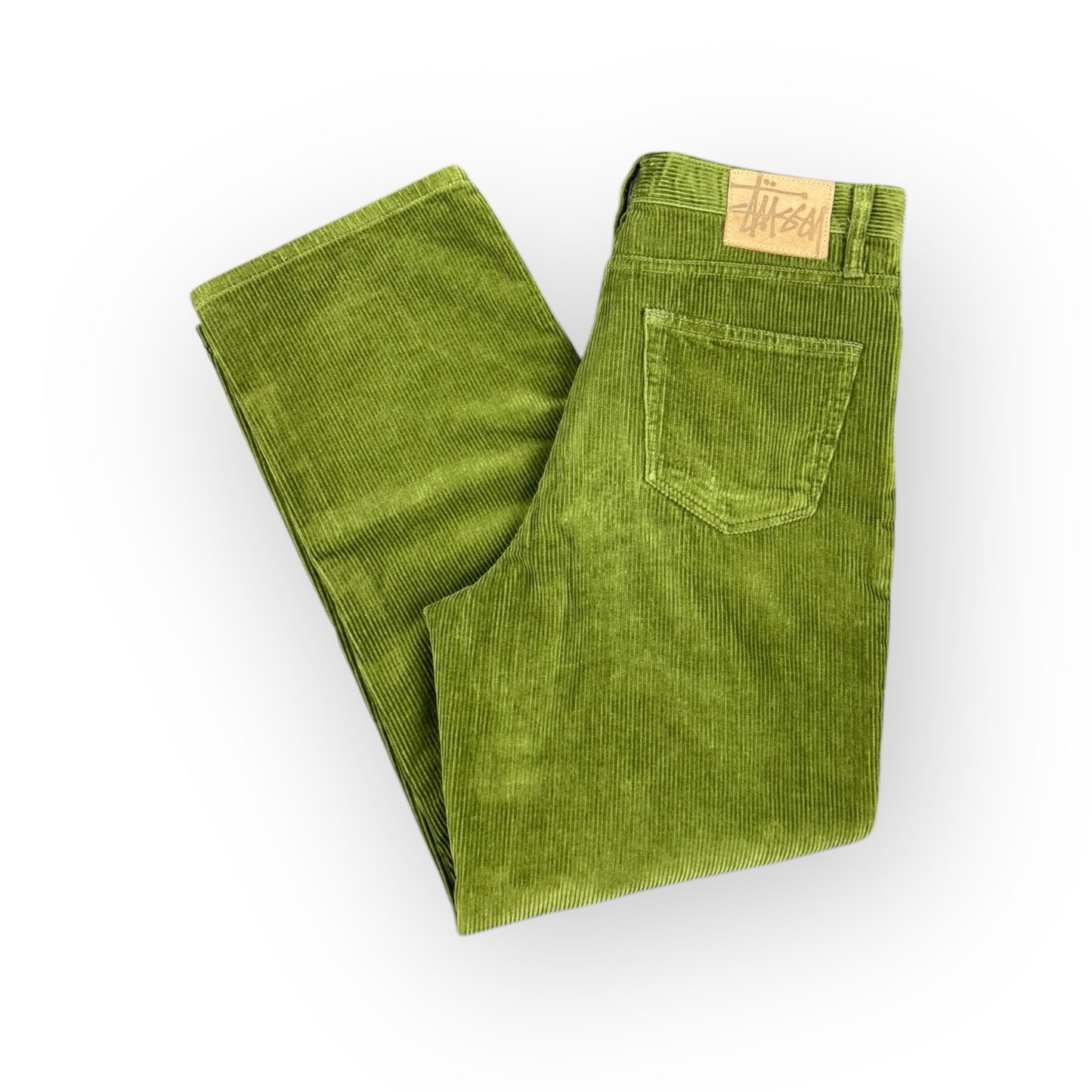 Stussy Big Ol Sage Green Corduroy Trousers
