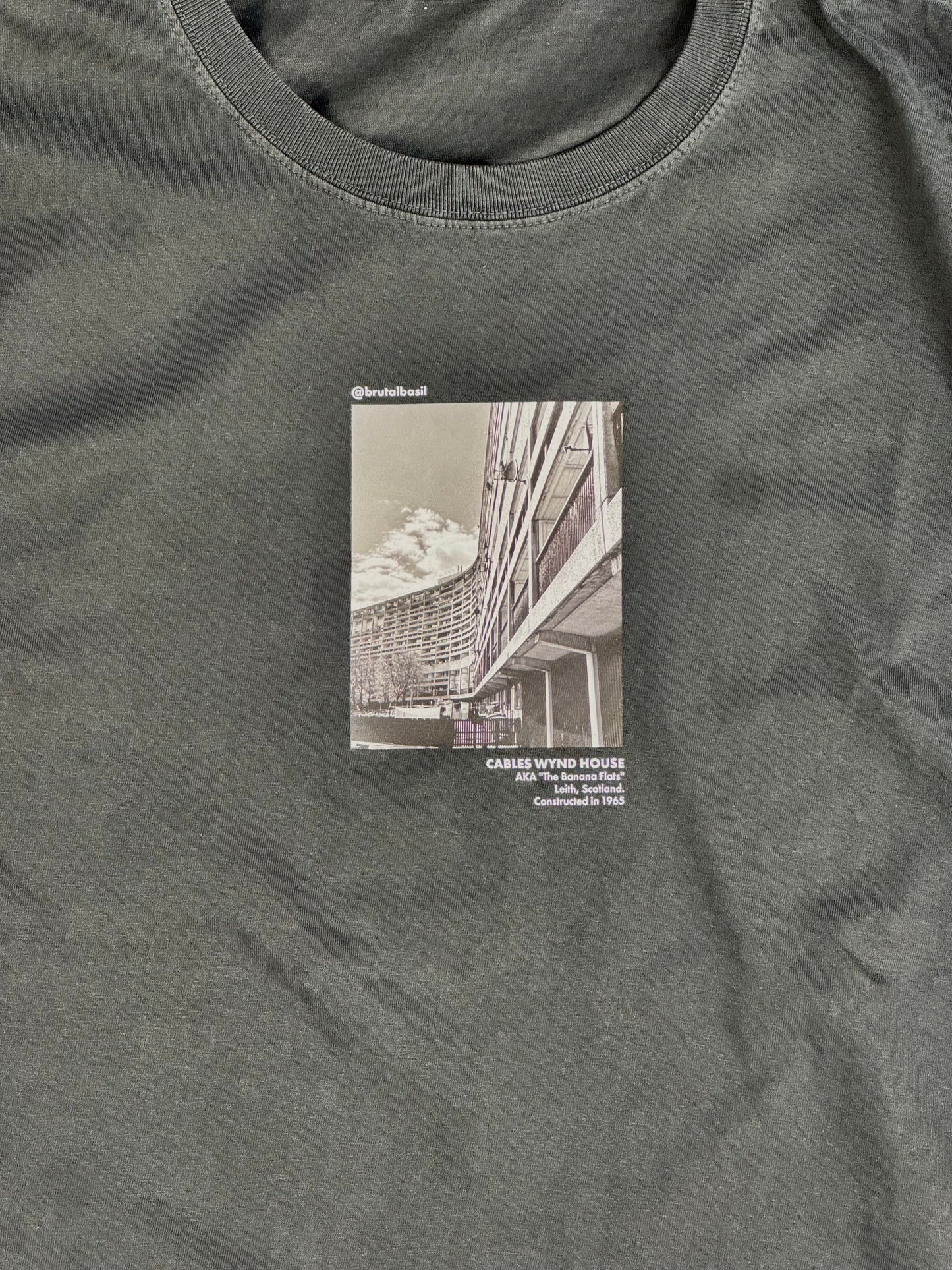 ‘Beauty in the Ordinary’ Cables Wynd(Banana Flats) T-Shirt