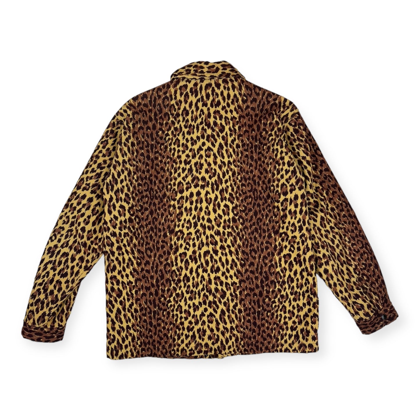 Wacko Maria Guilty Parties leopard print, quilted lined jacket