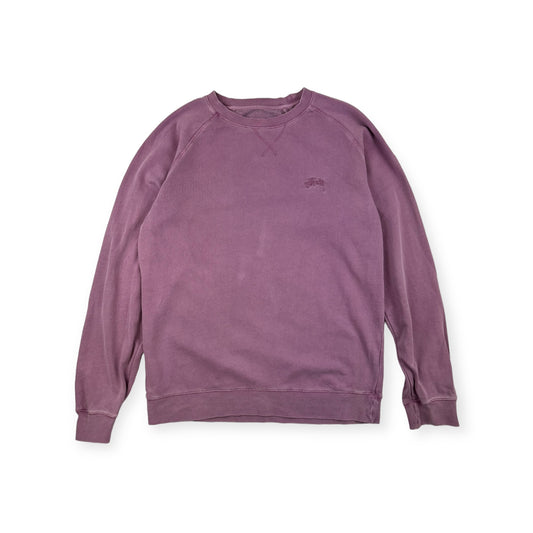 Stüssy washed pink sweatshirt