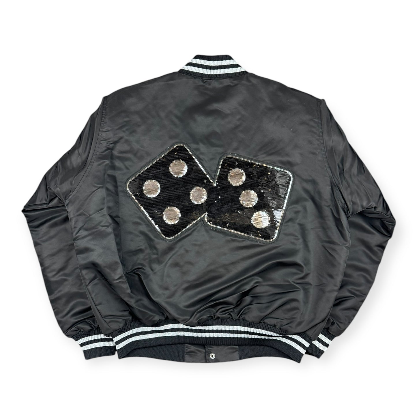 Stussy sequin bomber jacket