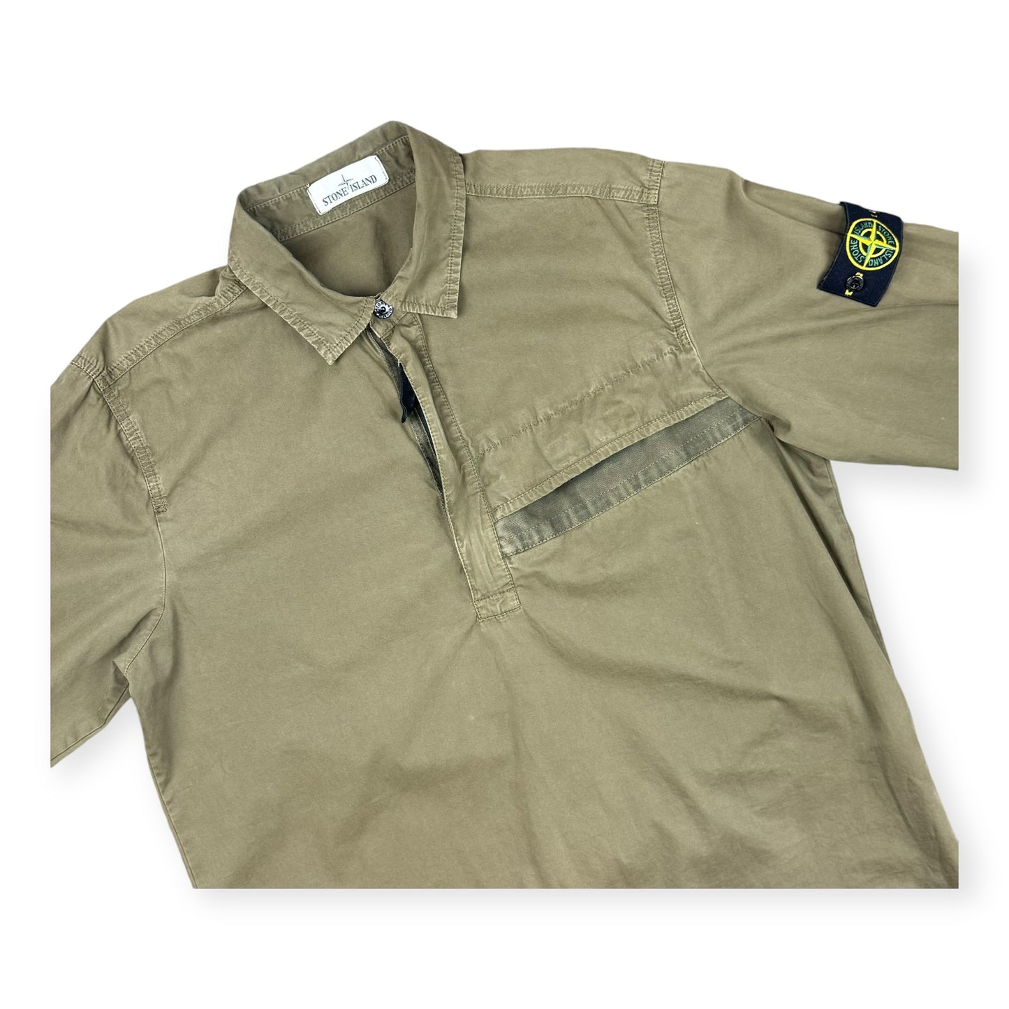 Stone Island Half Zip Overshirt