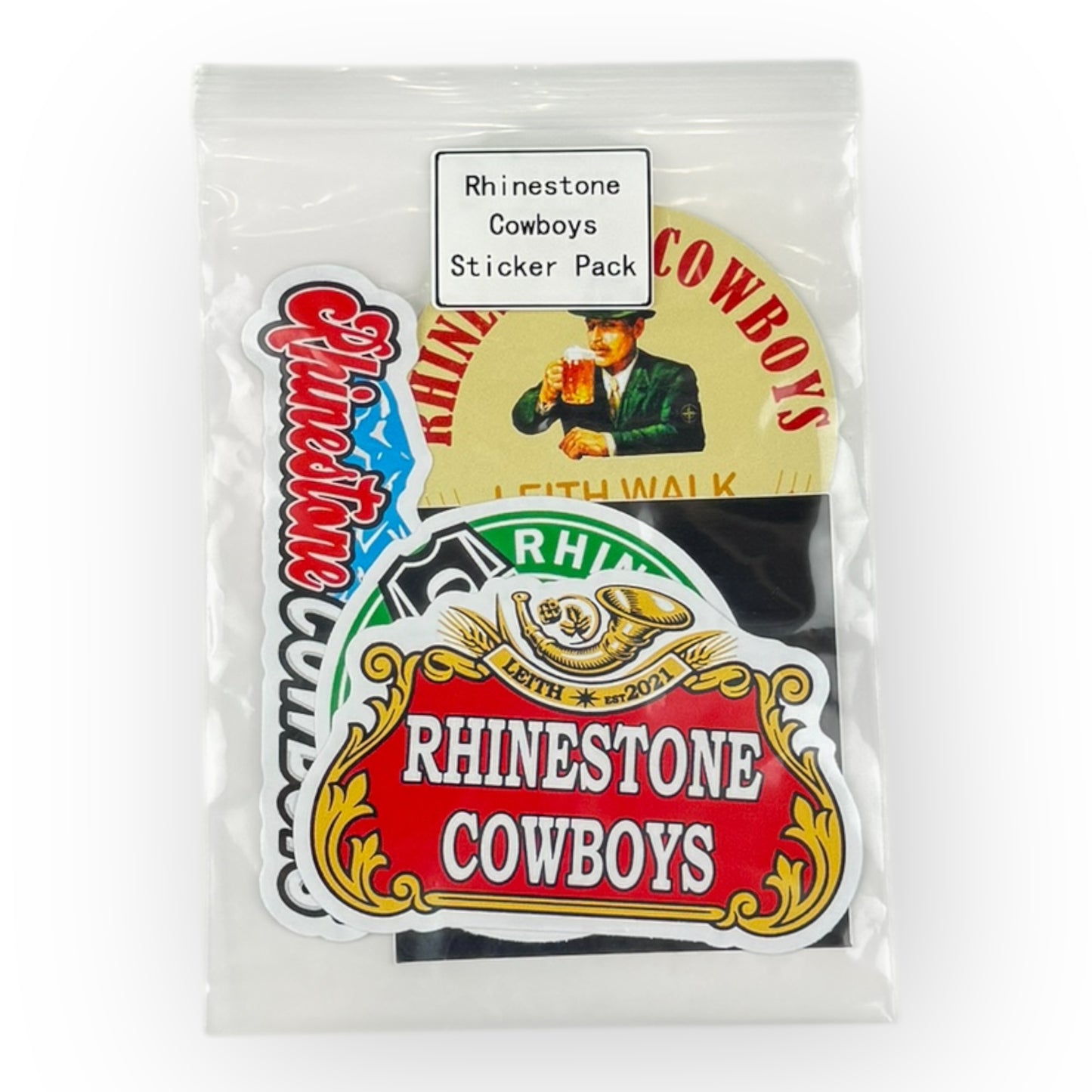 Rhinestone Cowboy ‘beer me’ sticker pack